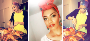 Monalisa-Hassan-Carving-Thanksgiving-Turkey